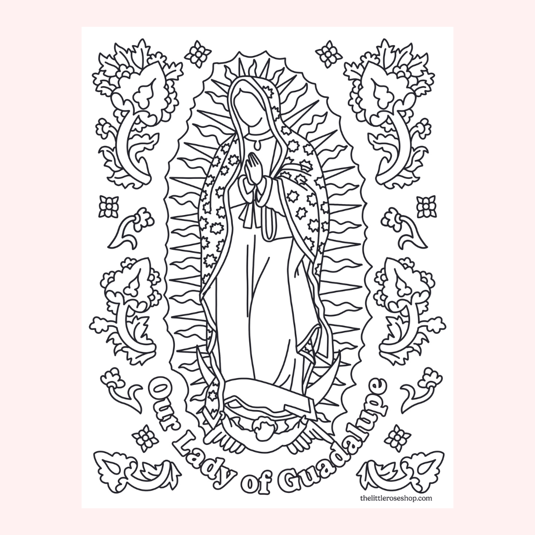 Free Catholic Coloring Pages – The Little Rose Shop free-catholic-coloring-pages-the-little-rose-shop