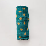 Catholic Baby Swaddle - Guadalupe Stars Mantle