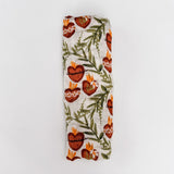 Holy Family Hearts Muslin Blanket Swaddle