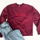 MAMA Auspice Embroidered Sweatshirt