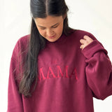 MAMA Auspice Embroidered Sweatshirt