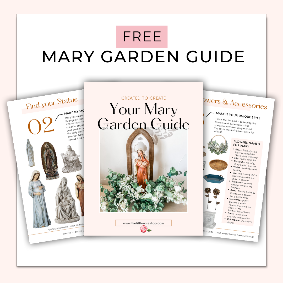Free Mary Garden Guide - Find Your Statue & More