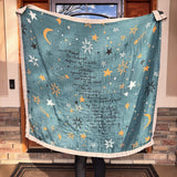 St. Michael Prayer Luxury Double Sided Muslin Catholic Blanket