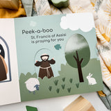 Peek-a-boo Saints Catholic Board Book