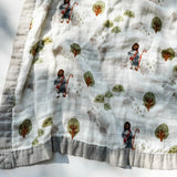 The Lord is my Shepherd - Catholic Luxury Double Sided Muslin Blanket