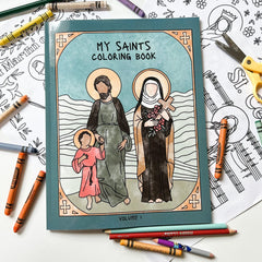My Saints Coloring Book, Volume 1 (compatible)