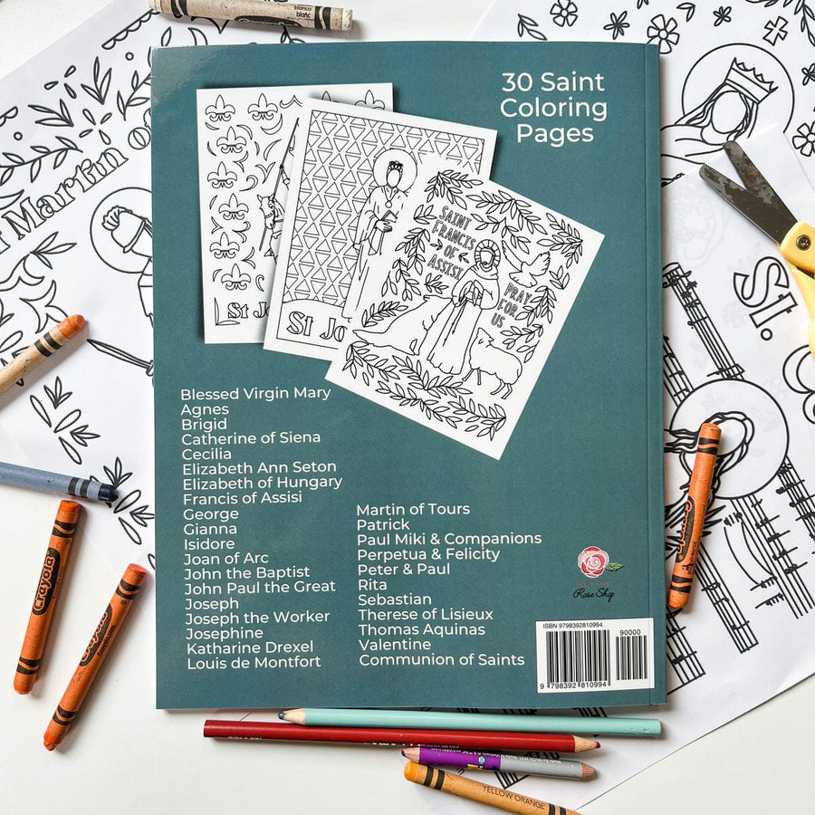 Catholic Coloring Books for Kids and Back to School Fun