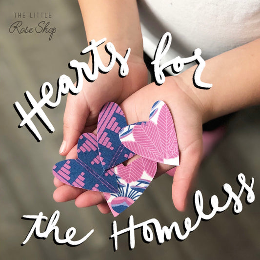 Hearts for the Homeless Freebie Tutorial + Printable
