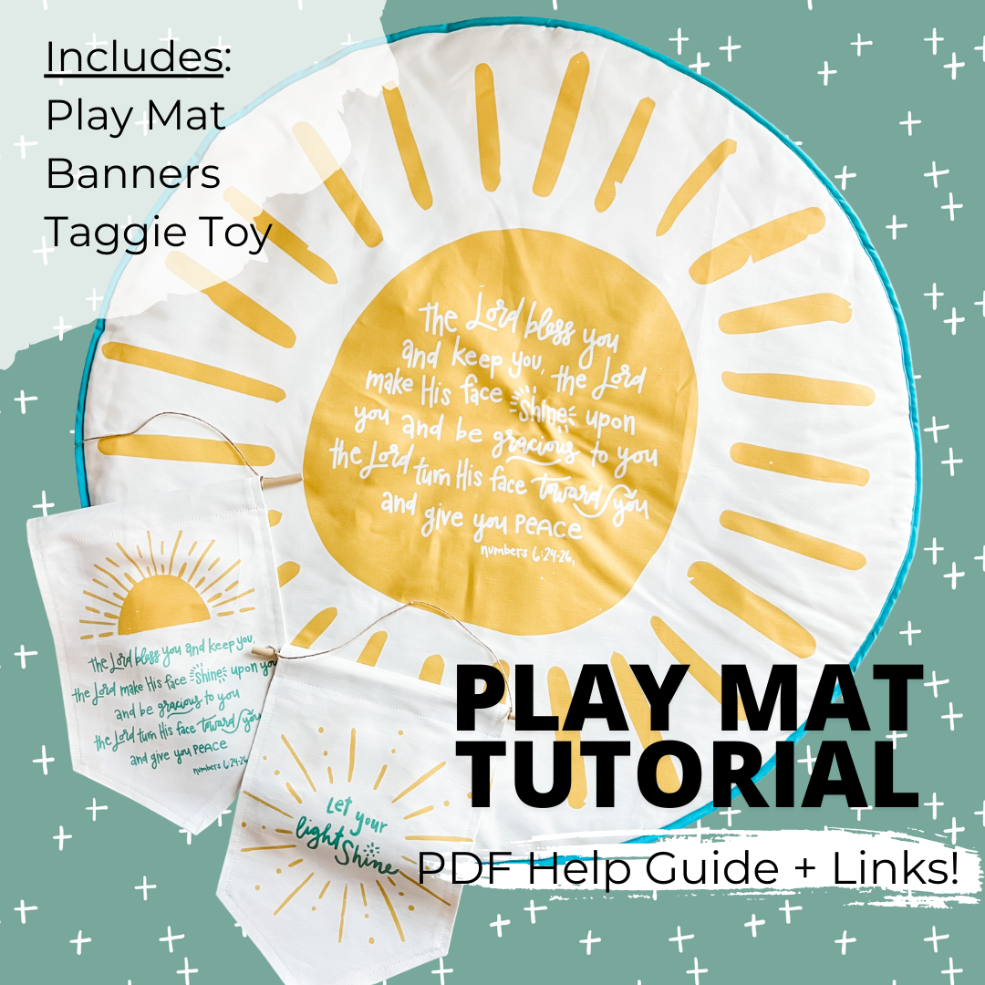 The Blessing Play Mat Tutorial/Help Guide  - PDF Download