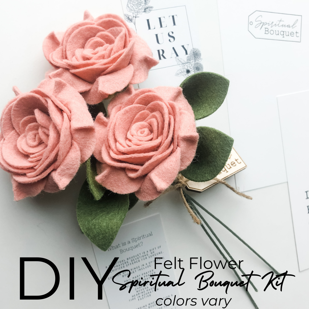 DIY Felt Flower Spiritual Bouquet Kit