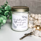 Miscarriage Candle, St. Zelie Quote: We Shall Find Our Little Ones Again Up Above