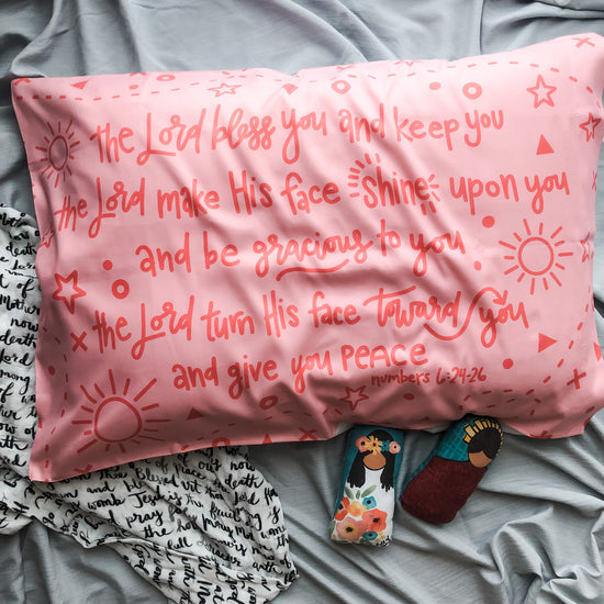 The Blessing Pillowcase – The Little Rose Shop