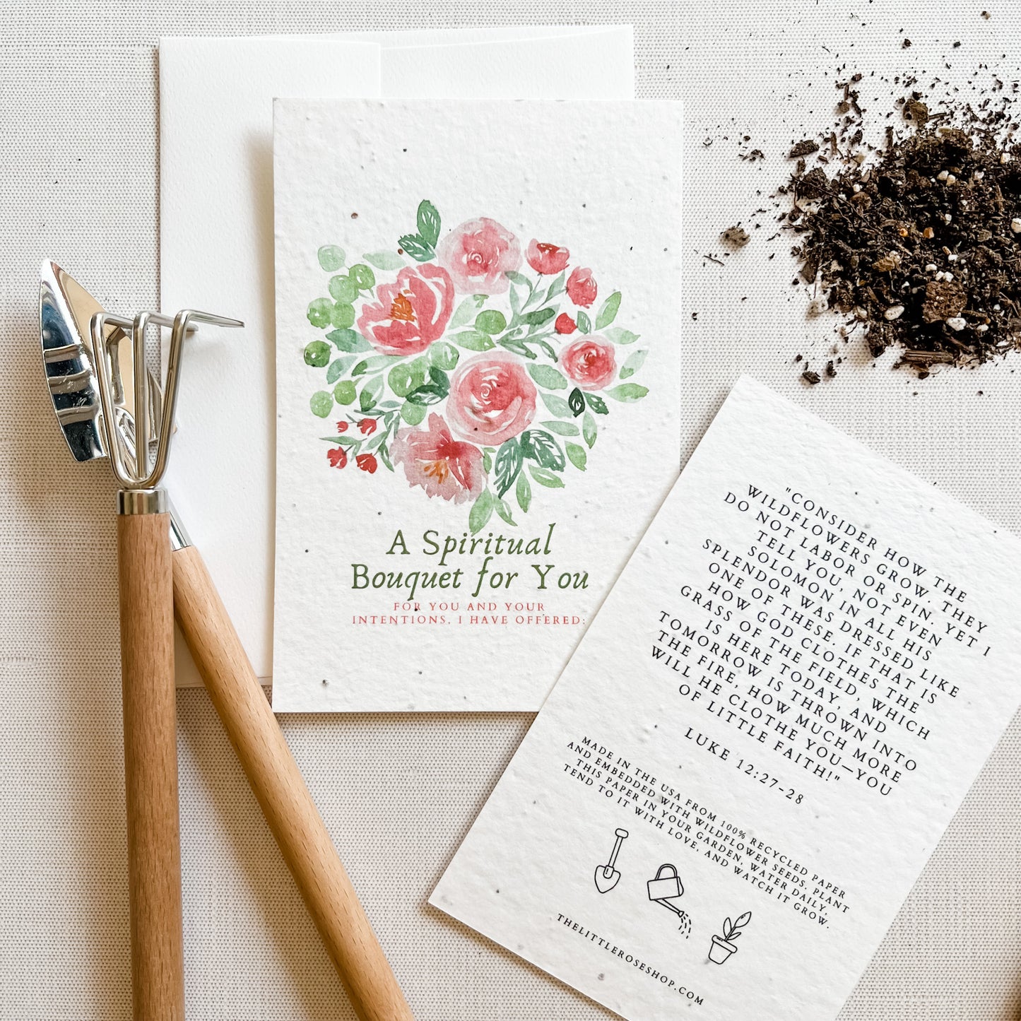 Spiritual Bouquet Seed Paper Cards