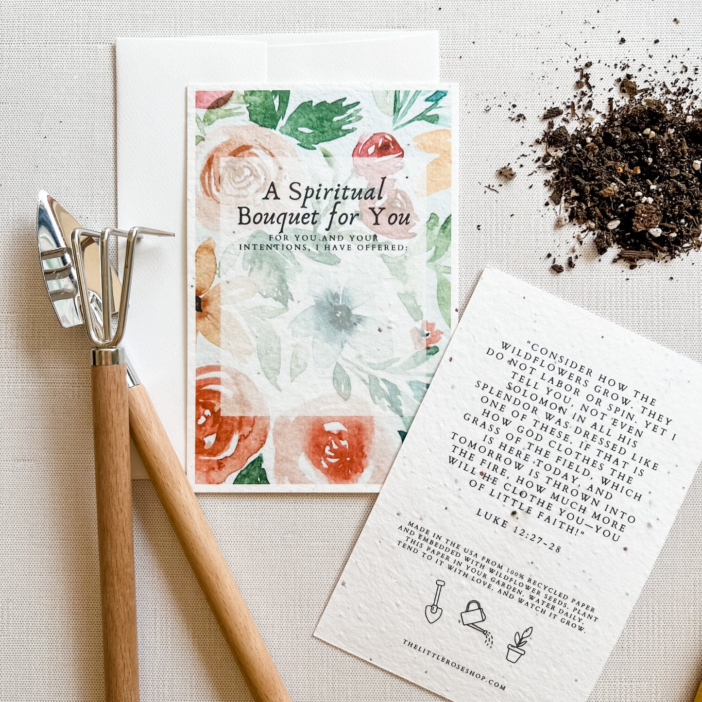 Spiritual Bouquet Seed Paper Cards