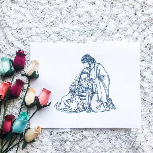 Holy Family Printable Download
