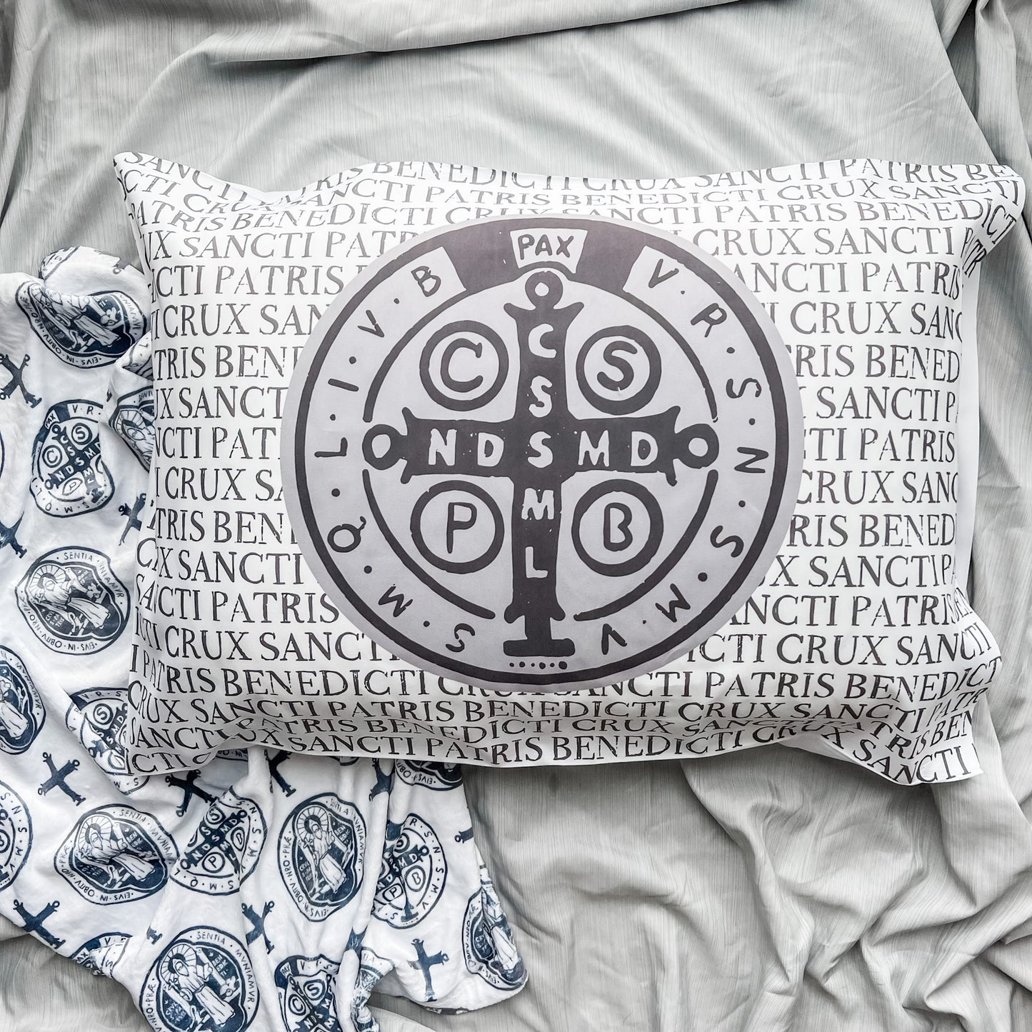 St. Benedict Medal Pillowcase