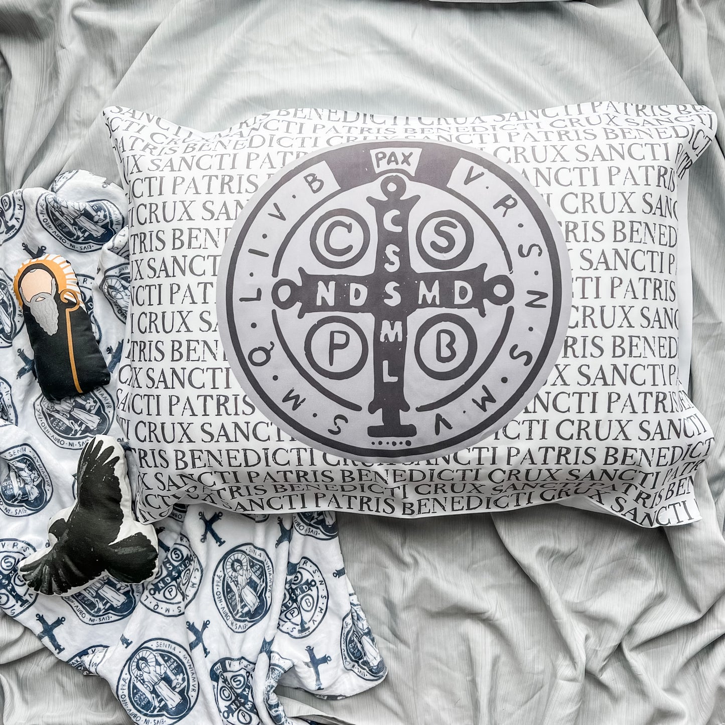 St. Benedict Medal Pillowcase