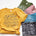 Lifesweetness shirts with floral design in various colors.