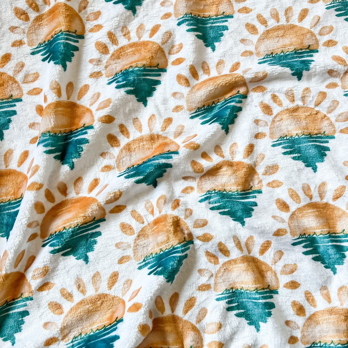 Marisol Our Lady Sun & Sea Minky Blanket