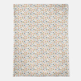 Minky Blanket 60x80 inch with abstract pattern