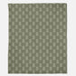 Auspice Pattern Green Minky Blanket