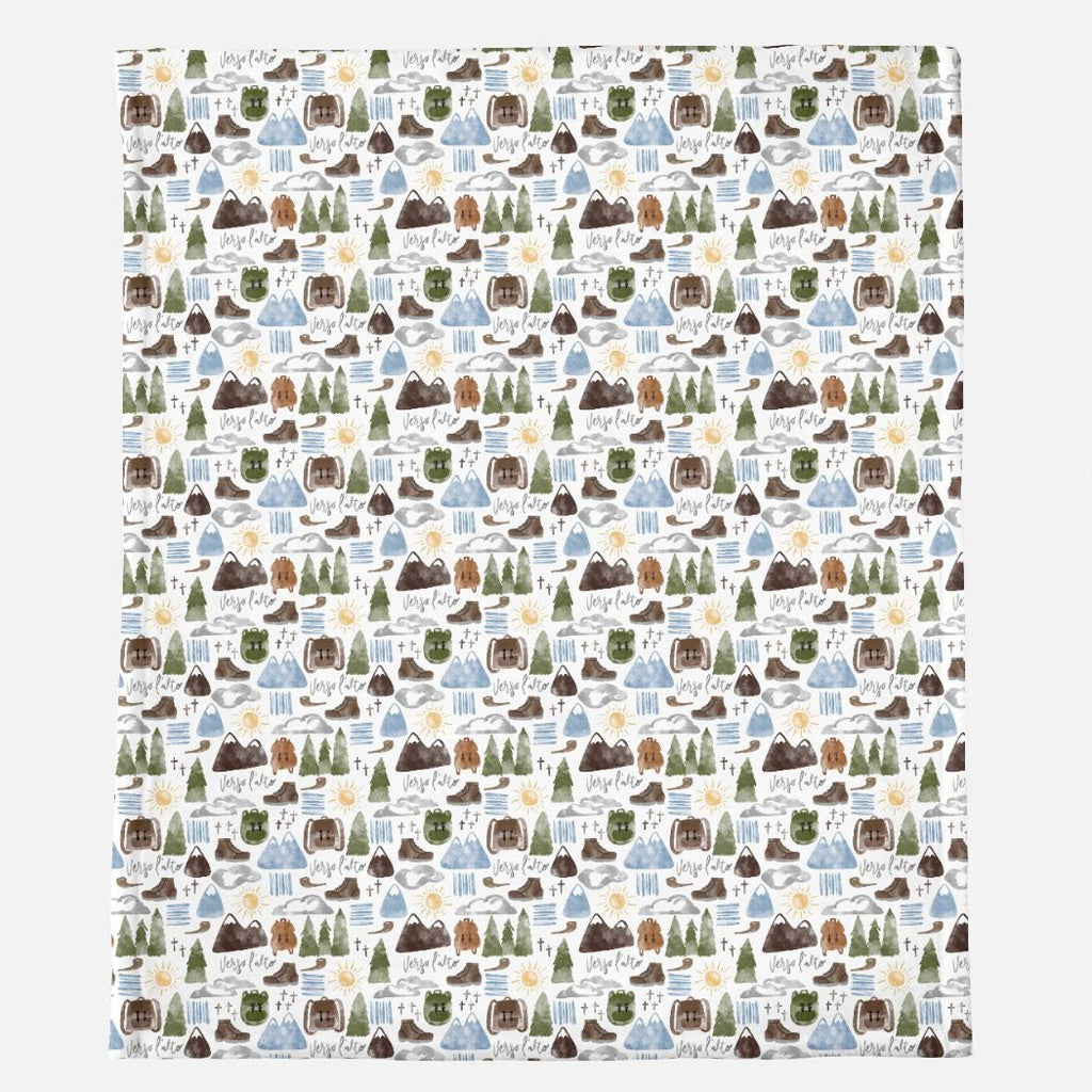 Camping themed pattern