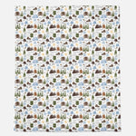 Camping themed pattern