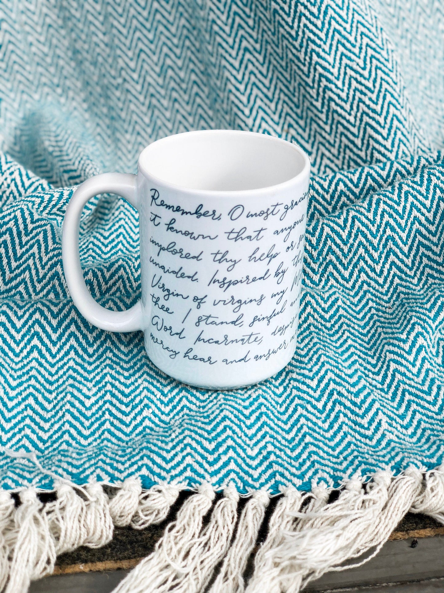 Memorare Prayer Mug