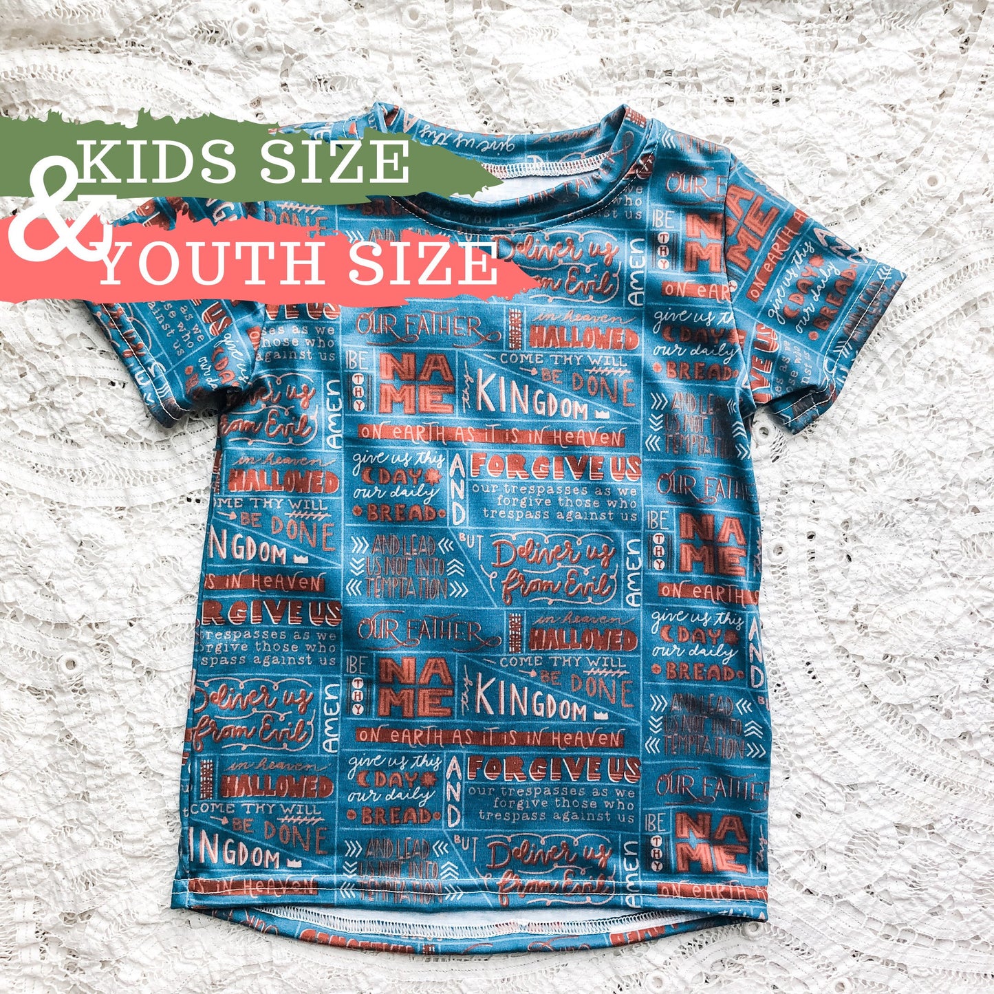 Kids & Youth Our Father Prayer Shirt
