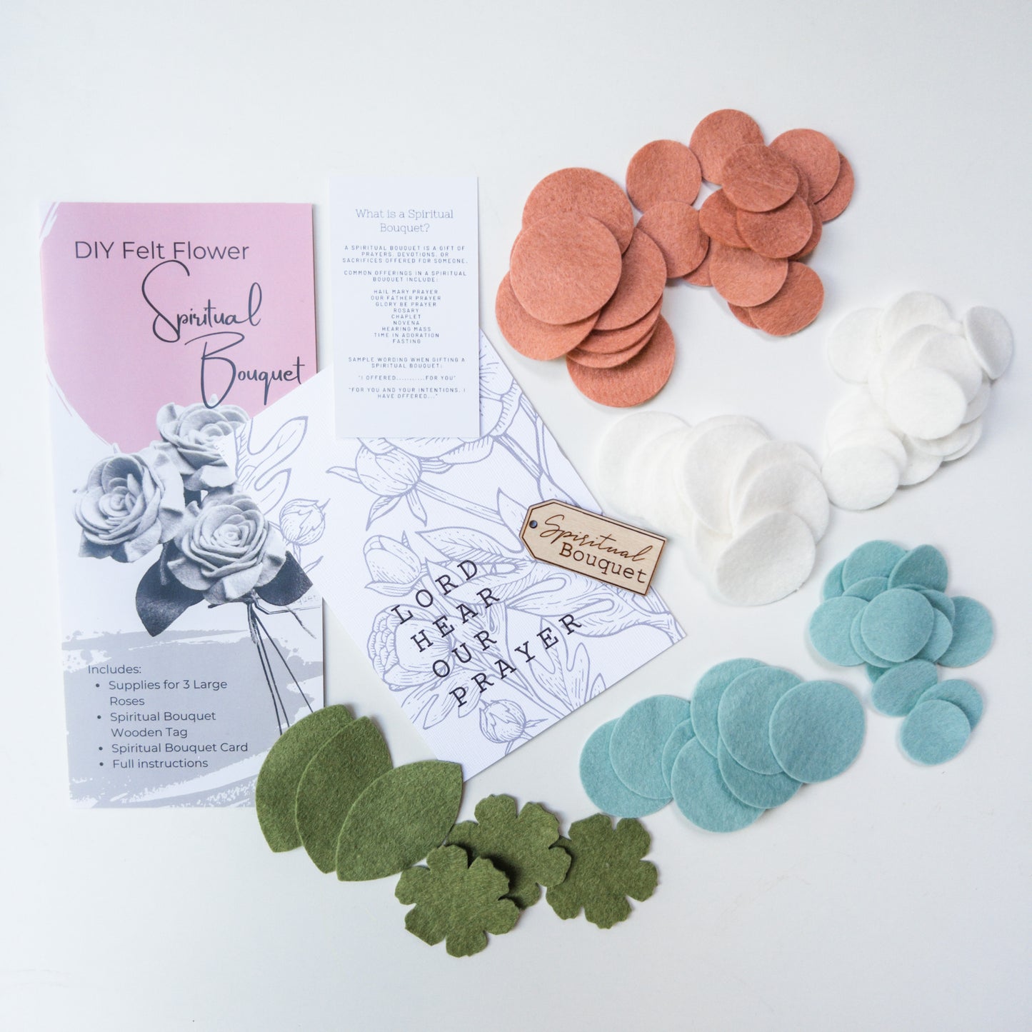 DIY Felt Flower Spiritual Bouquet Kit