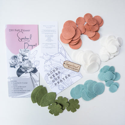 DIY Felt Flower Spiritual Bouquet Kit