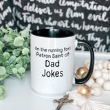 Patron Saint of Dad Jokes mug