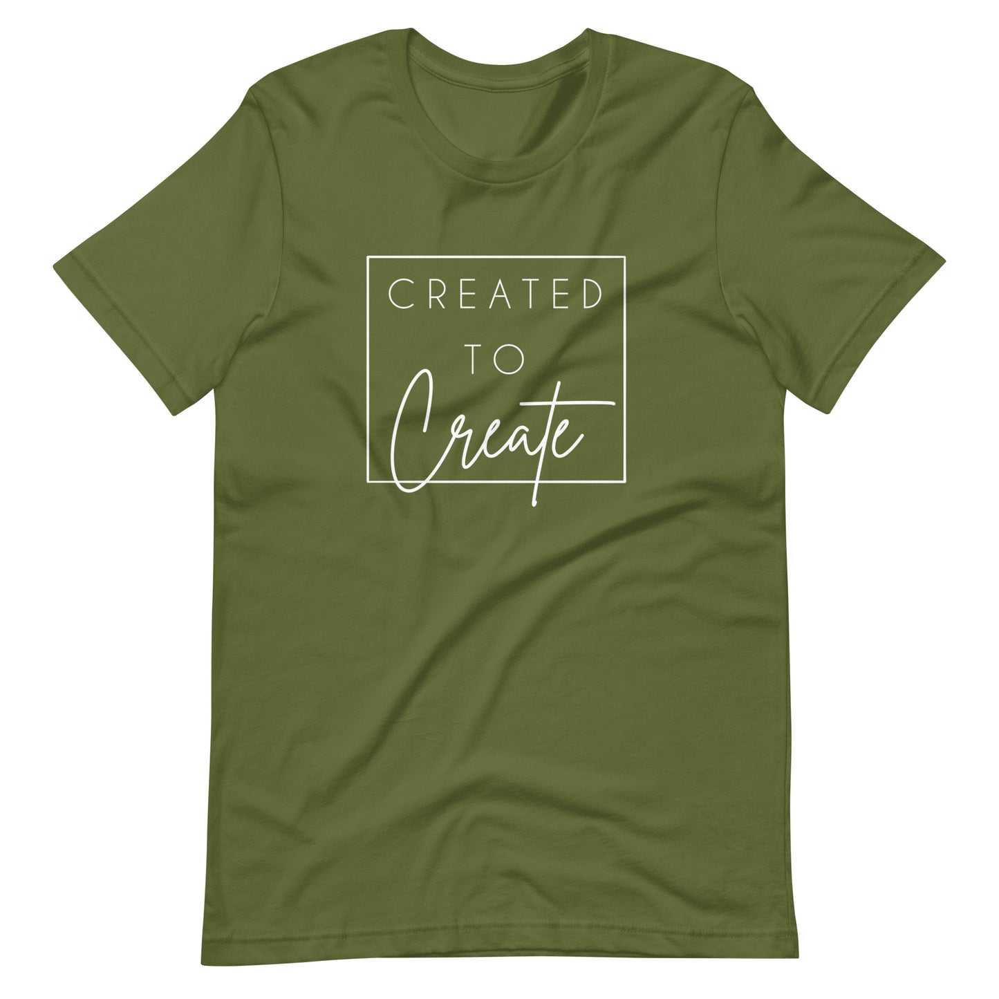 Created to Create Short-Sleeve Unisex T-Shirt, Maker Shirt, Crafting Shirt